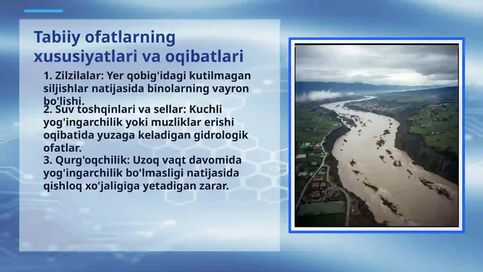 Favqulodda vaziyatlar va aholi xavfsizligi: Kirish 4