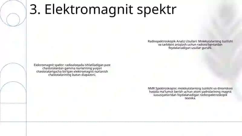 Radiospektroskopik Analiz Usullari 4