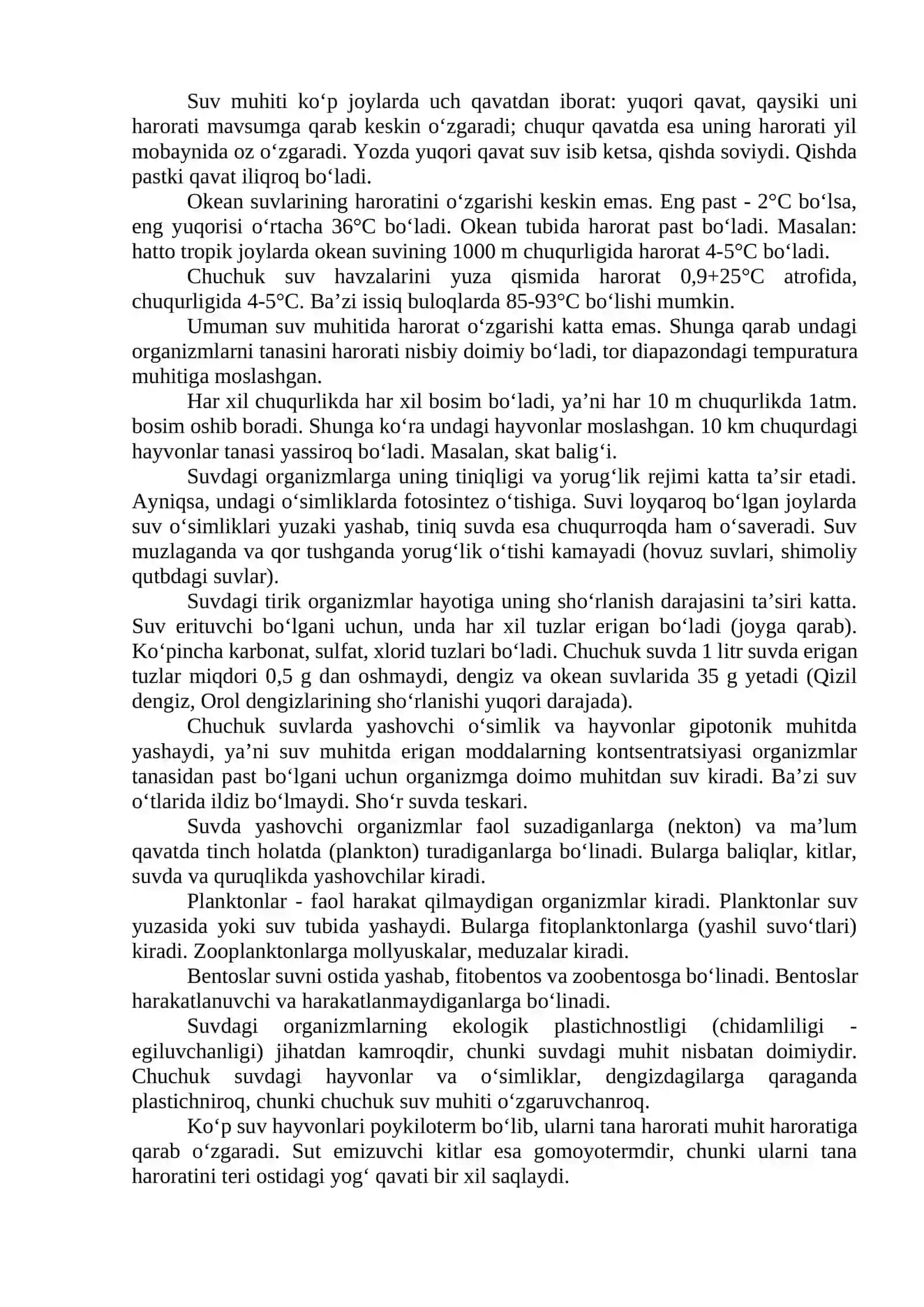 Tabiatni muhofaza qilishning ilmiy – nazariy asoslari 4