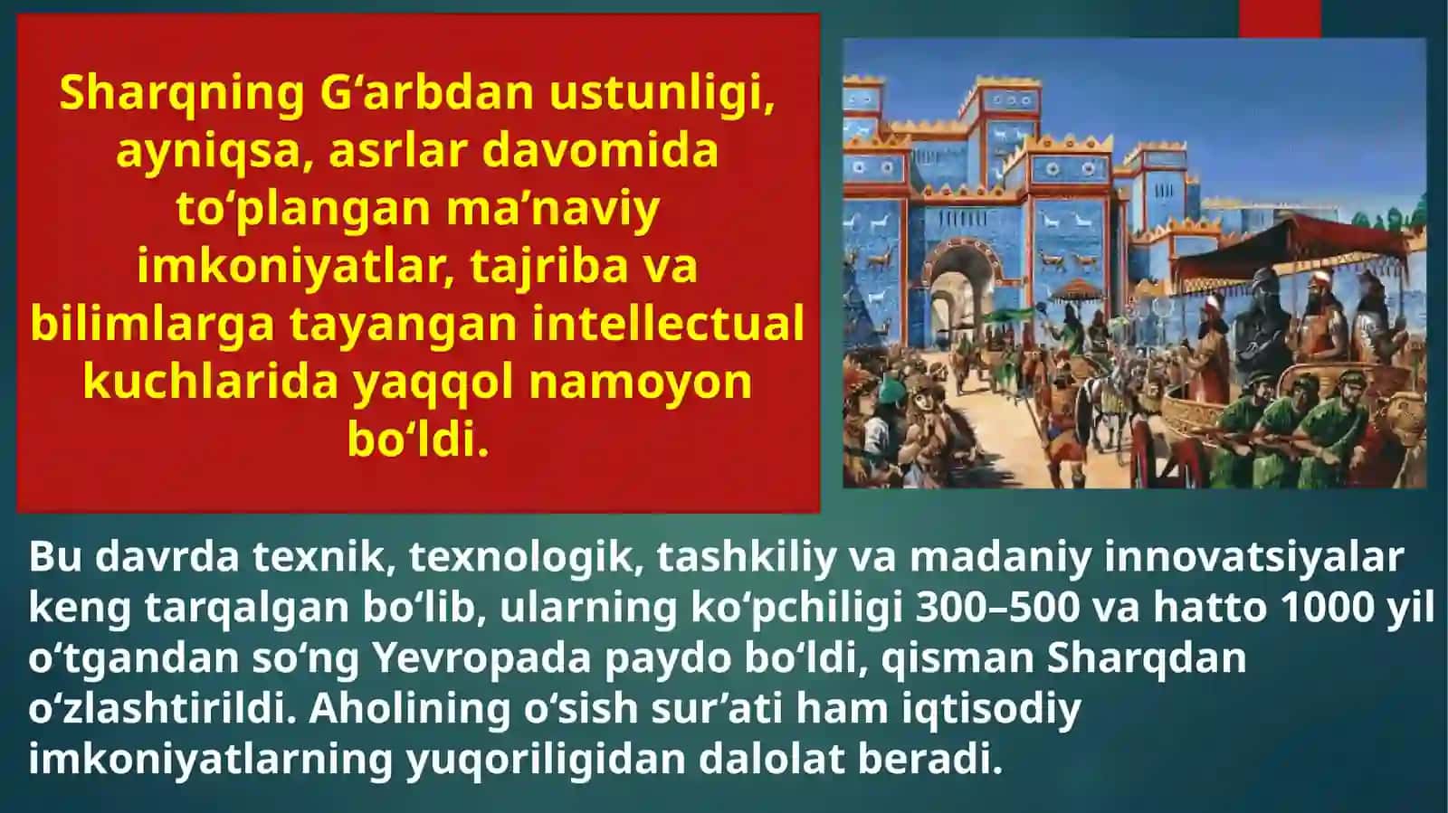 XVI–XVIII ASRLARDA OSIYO MAMLAKATLARIRIVOJLANISHINING ASOSIY XUSUSIYATLARI 4