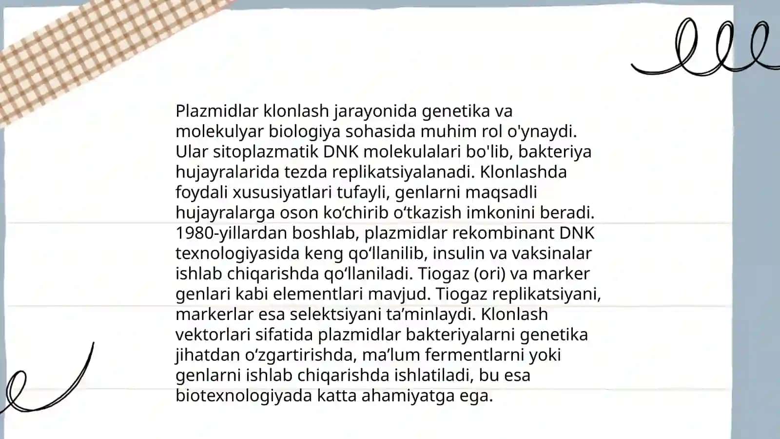 Mikroorganizmlarni gen muhandisligida qoʻllanilishi va shu sohada erishilgan yutuqlar 4