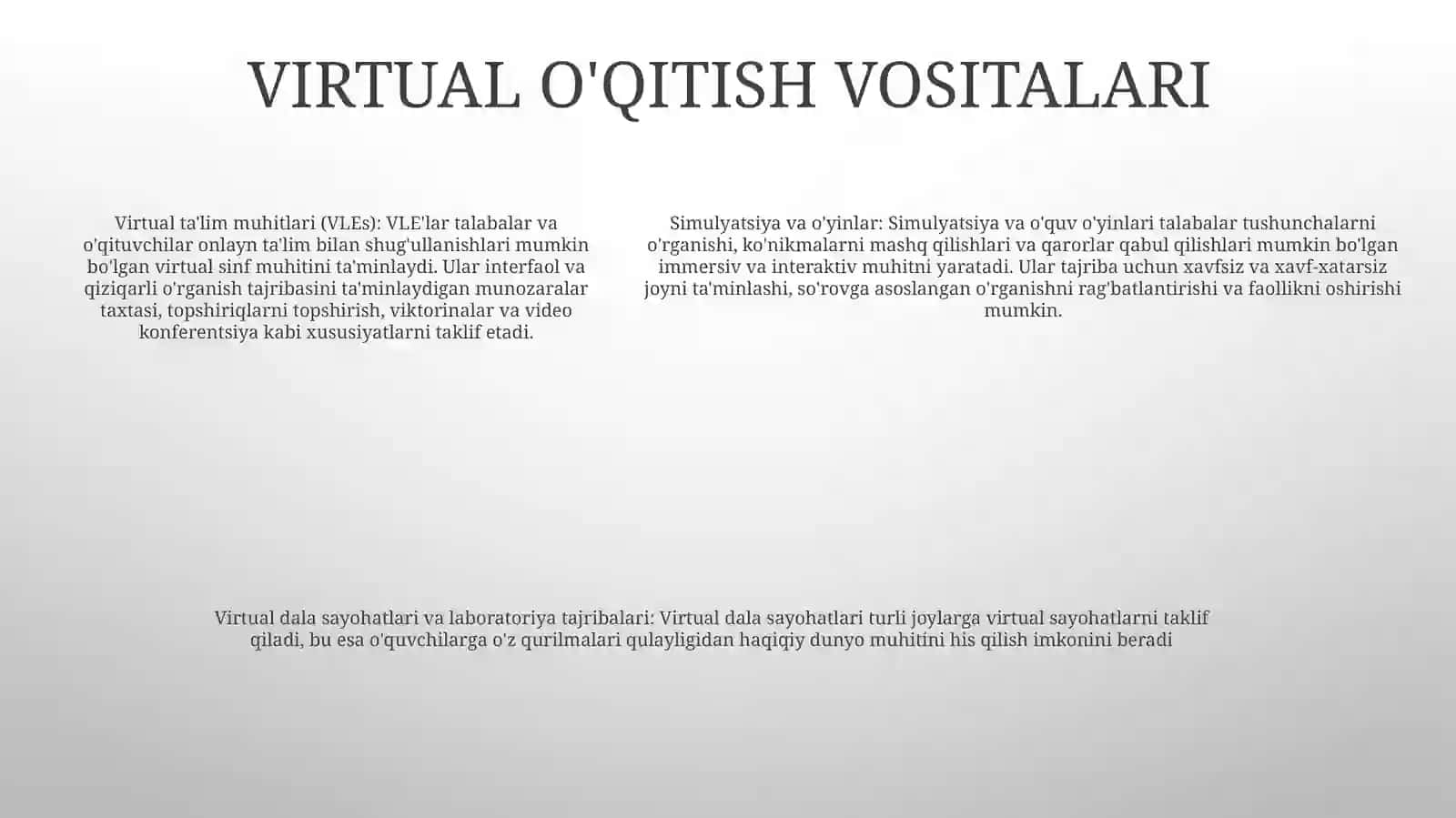 Biologiya OʻQitish Vositalarining Turlari Va Ularning OʻZaro BogʻLiqligi 4