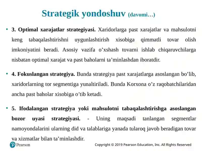 Strategik boshqaruv va raqobatdosh ustunlik: tushunchalar va holatlar 4