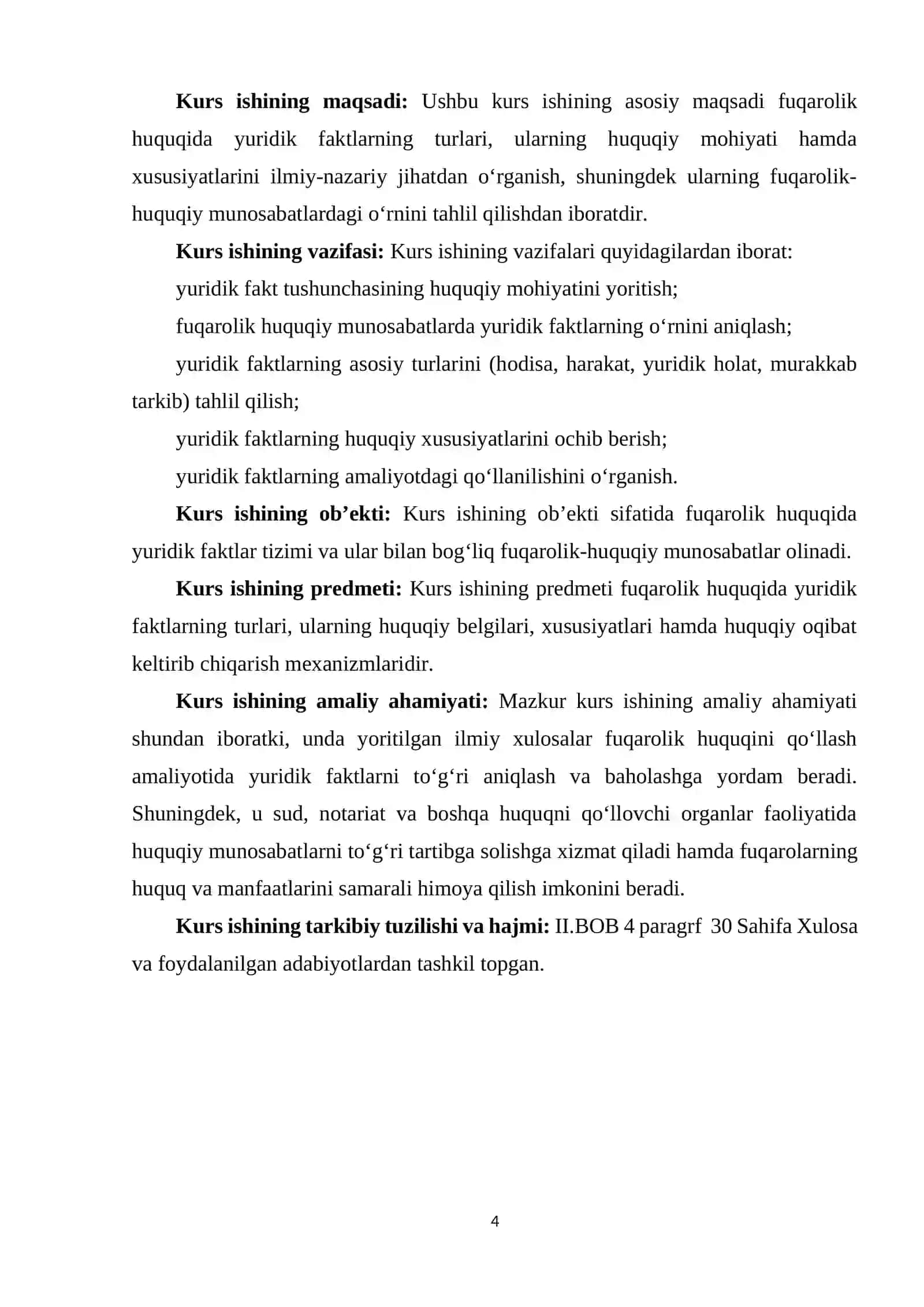 FUQAROLIK HUQUQIDA YURIDIK FAKTLARNING TURLARI VA ULARNING XUSUSIYATLARI 4