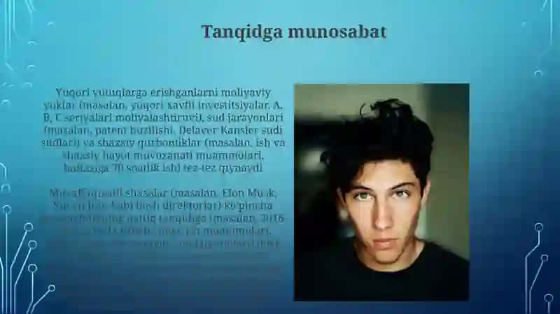 Muvaffaqiyatli insonlarning kechirgan qiyinchiliklari 4