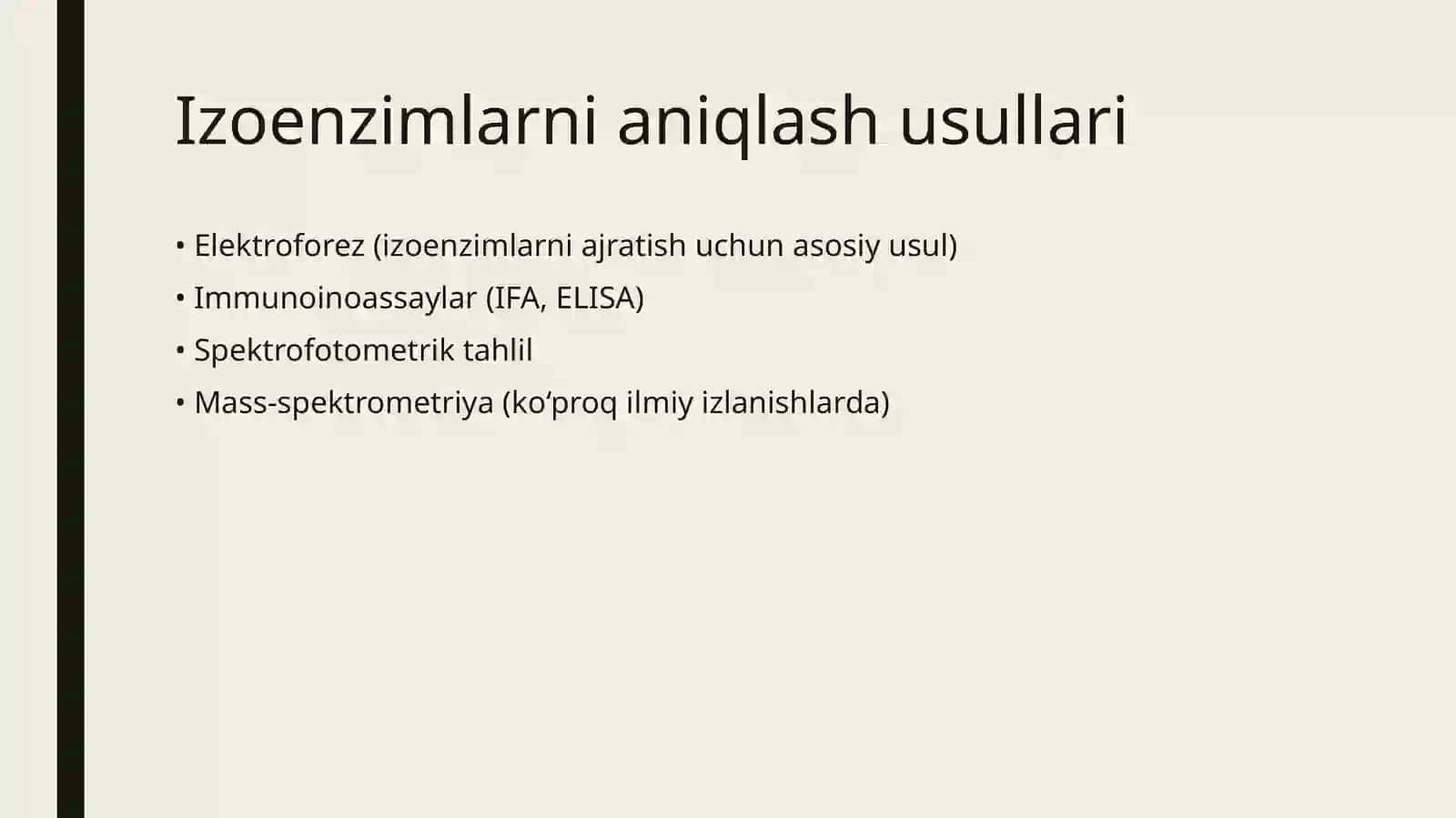 Kreatinfosfokinazaning izoshakllari va ularni aniqlashning klinik ahamiyati 4