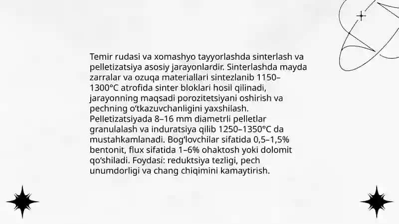 Qora metallar metallurgiyasi 4