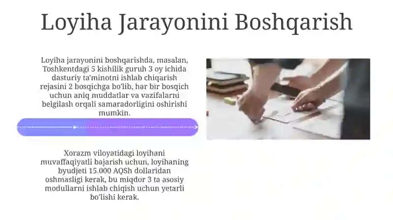 Hamkorlikdagi Ish Jarayonini Boshqarish 4