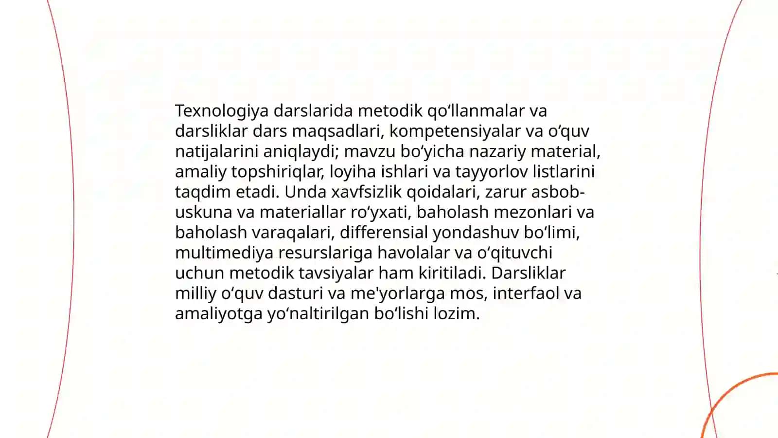 Texnologiya va uni oʻqitish metodikasi 4