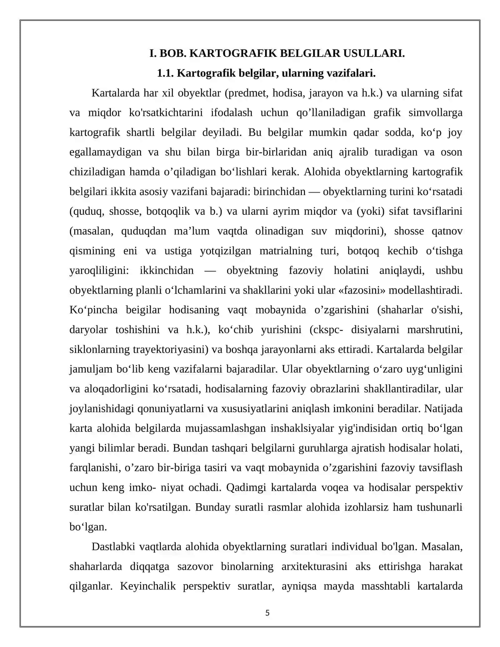 KARTOGRAFIK BELGILAR VA TASVIRLASH USULLARI 4