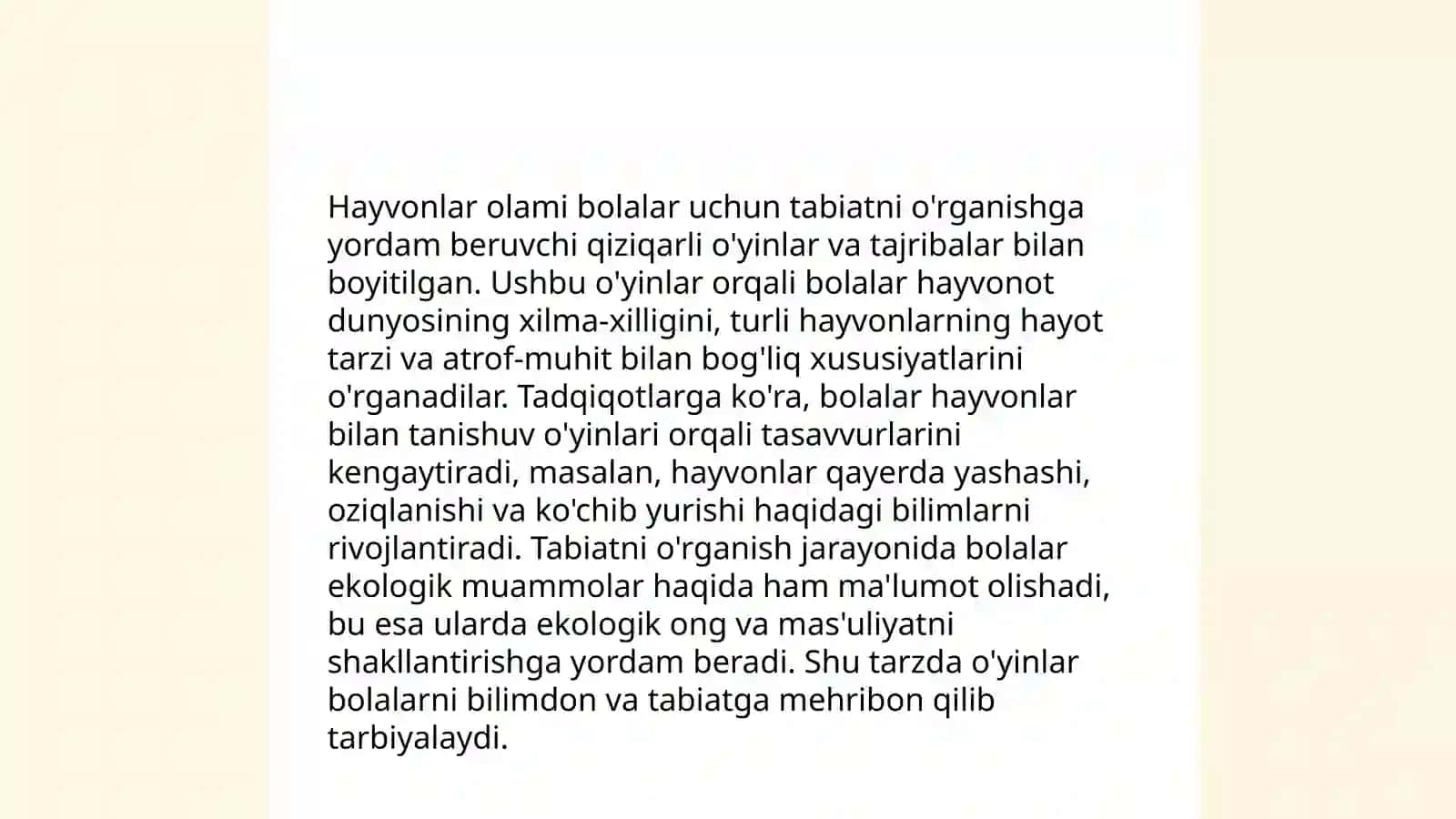 Maktabgacha yoshdagi bolalarni ekologik tarbiyalashda o'yin texnalogiyalar 4