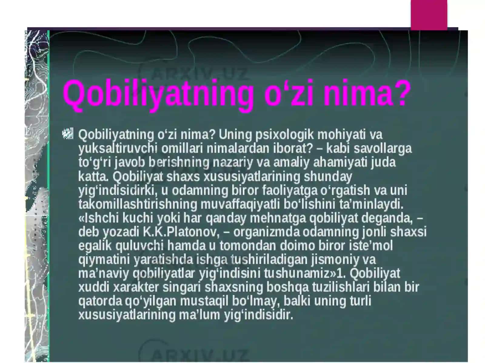 Tabiiy fanlar fakulteti Geografiya va Iqtisodiy bilim asoslari 4