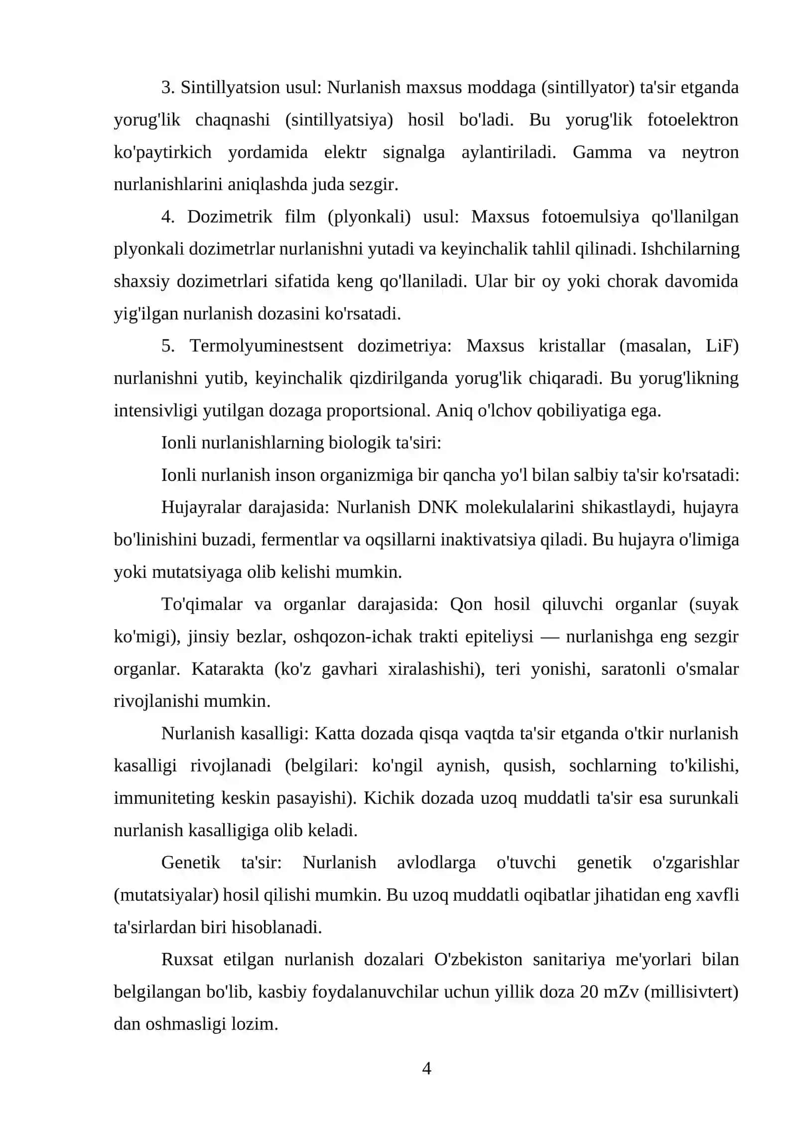 Hayot faoliyati xavfsizligining ergonomik asoslari (Ish ishlab chiqarish ergonomikasi (parametrlarni hisoblash)) 4