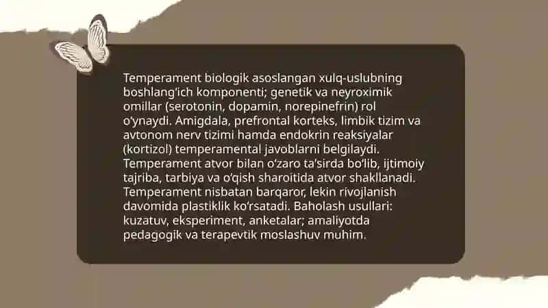 Xulq va Atvorning Psixologik Asoslari 4