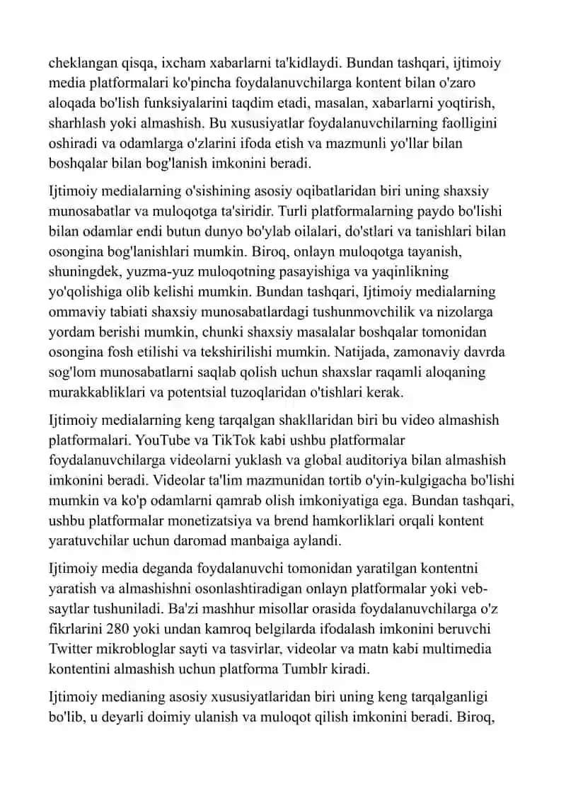 IJTIMOIY MEDIA SHAKLLARI 4