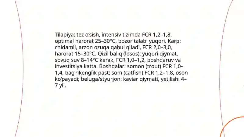 Baliq yetishtirish biznes 4