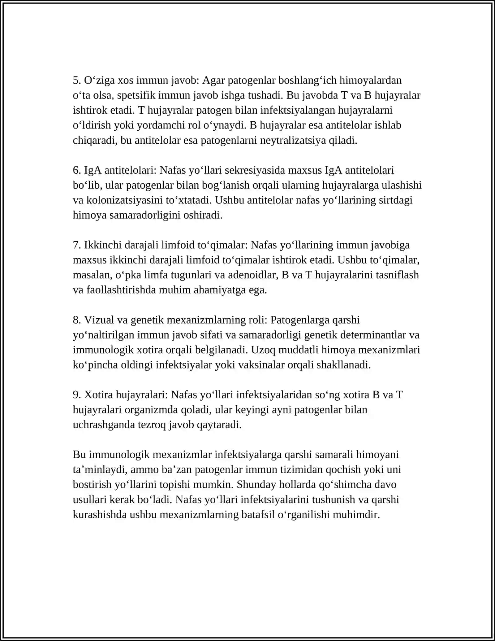 NAFAS YÕLARI INFEKSIYALARI TEPKI 4