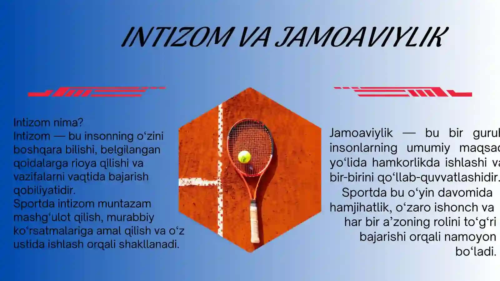 SPORT ORQALI YOSHLARNI TARBIYALASH: INTIZOM,JAMOAVIYLIK VA LIDERLIK 4