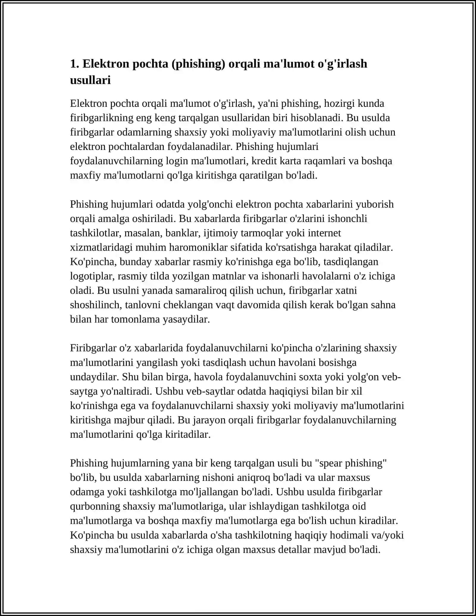 KAMPYUTER TEXNALOGIYALARI ASOSIDA FIRIBGARLIK USULLARI 4