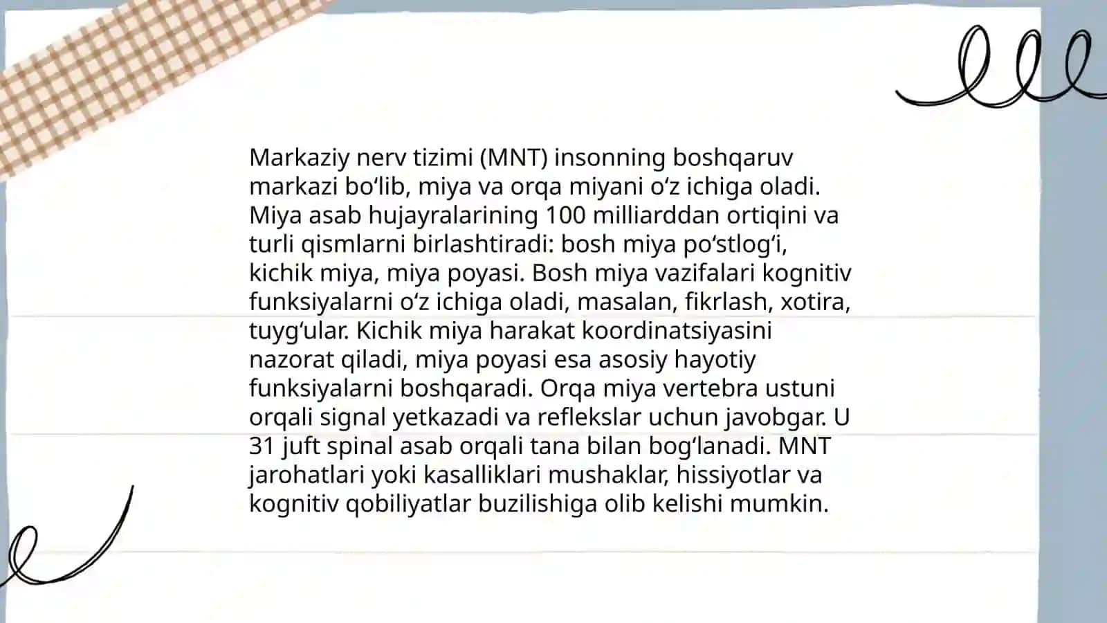 Nerv tizimining ahamiyati va gigeyenasi 4