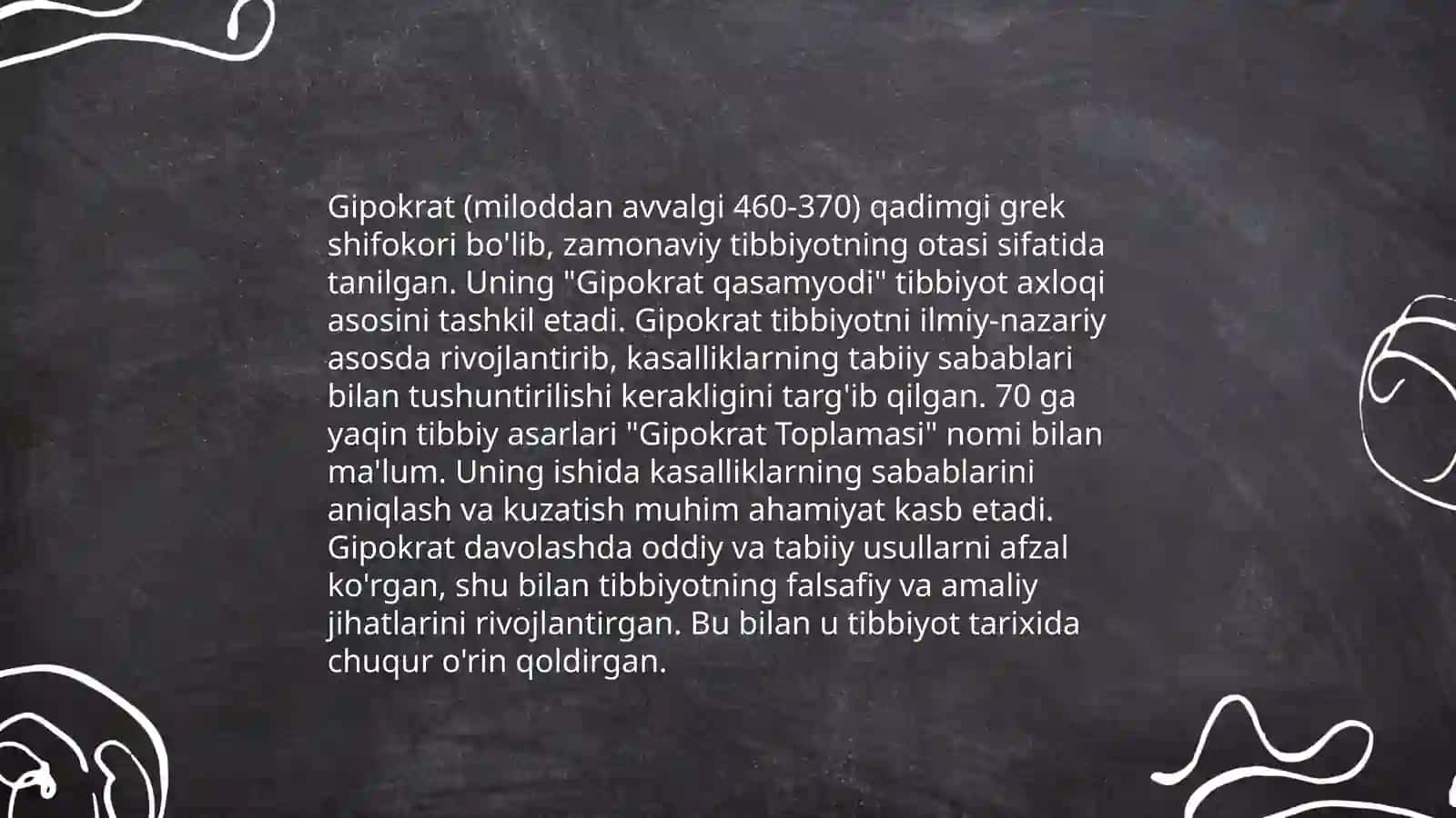 Gipokrat va Tibbiy Etika 4