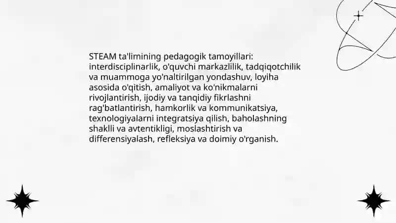 STEAM ta'lim tizimi 4