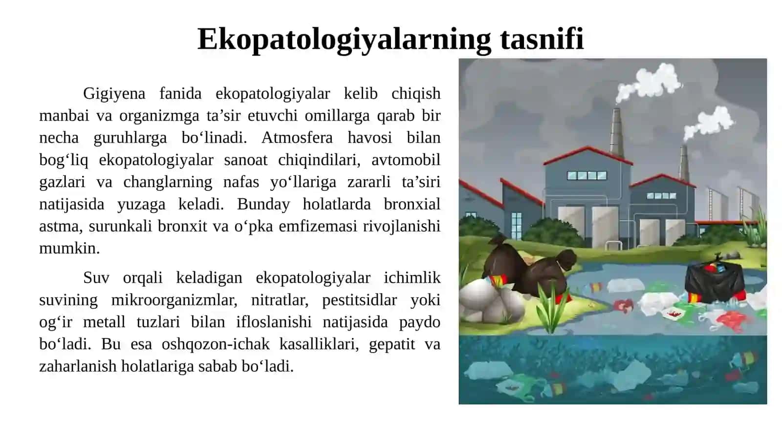 Ekopatologiyalar haqida tushuncha. 4