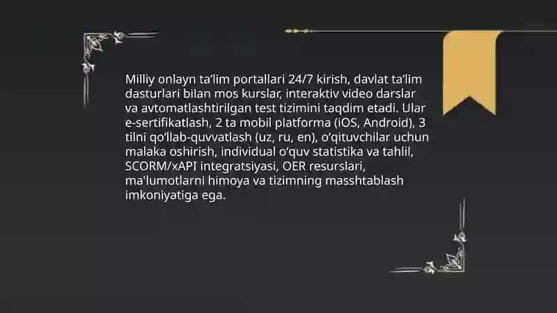 Milliy taʼlim resurslari va internet tarmogʻidagi manbalari 4