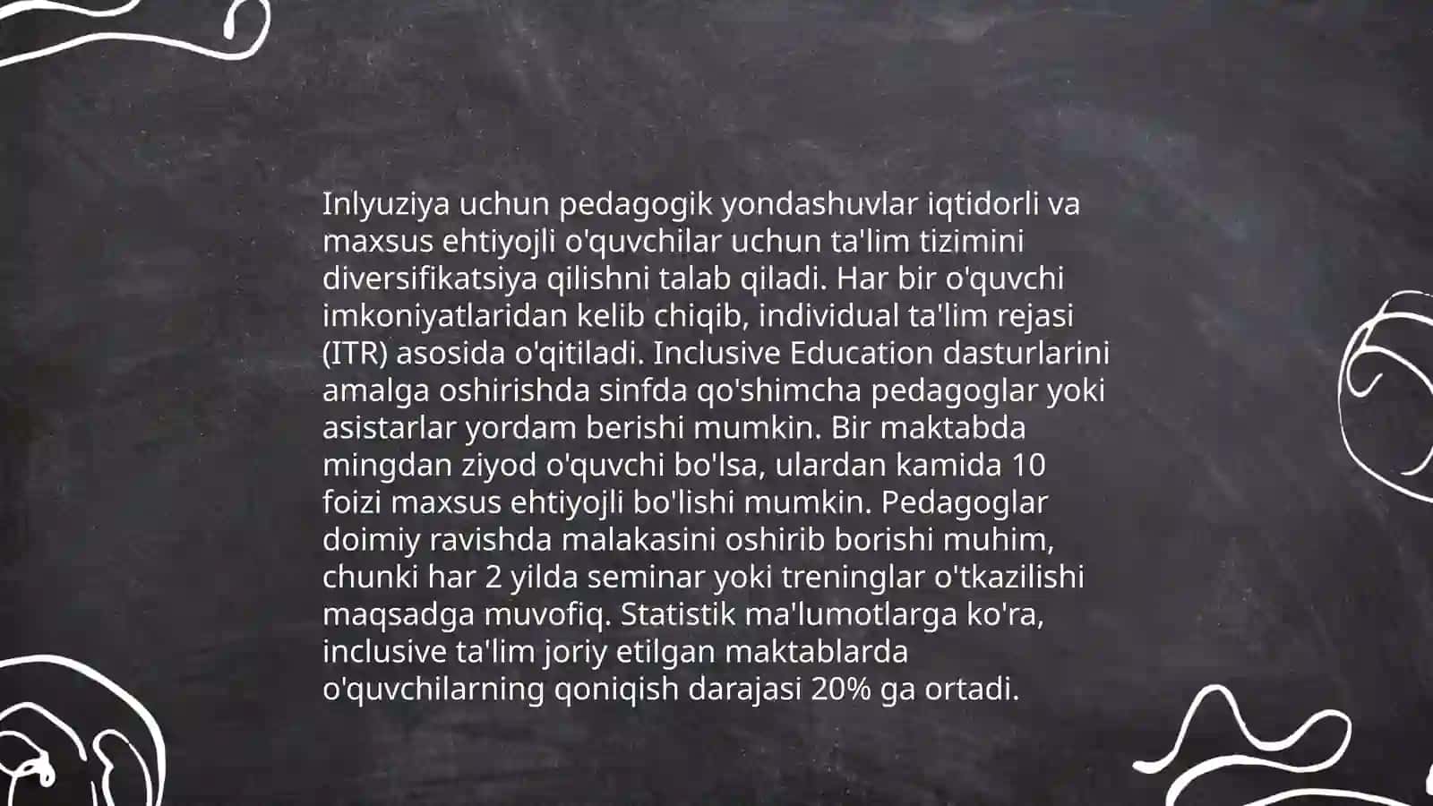 Maxsus ta'lim infratuzilmasi 4