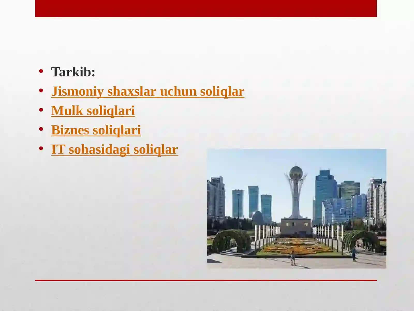 Qozog'iston Respublikasi soliq tizimi 4