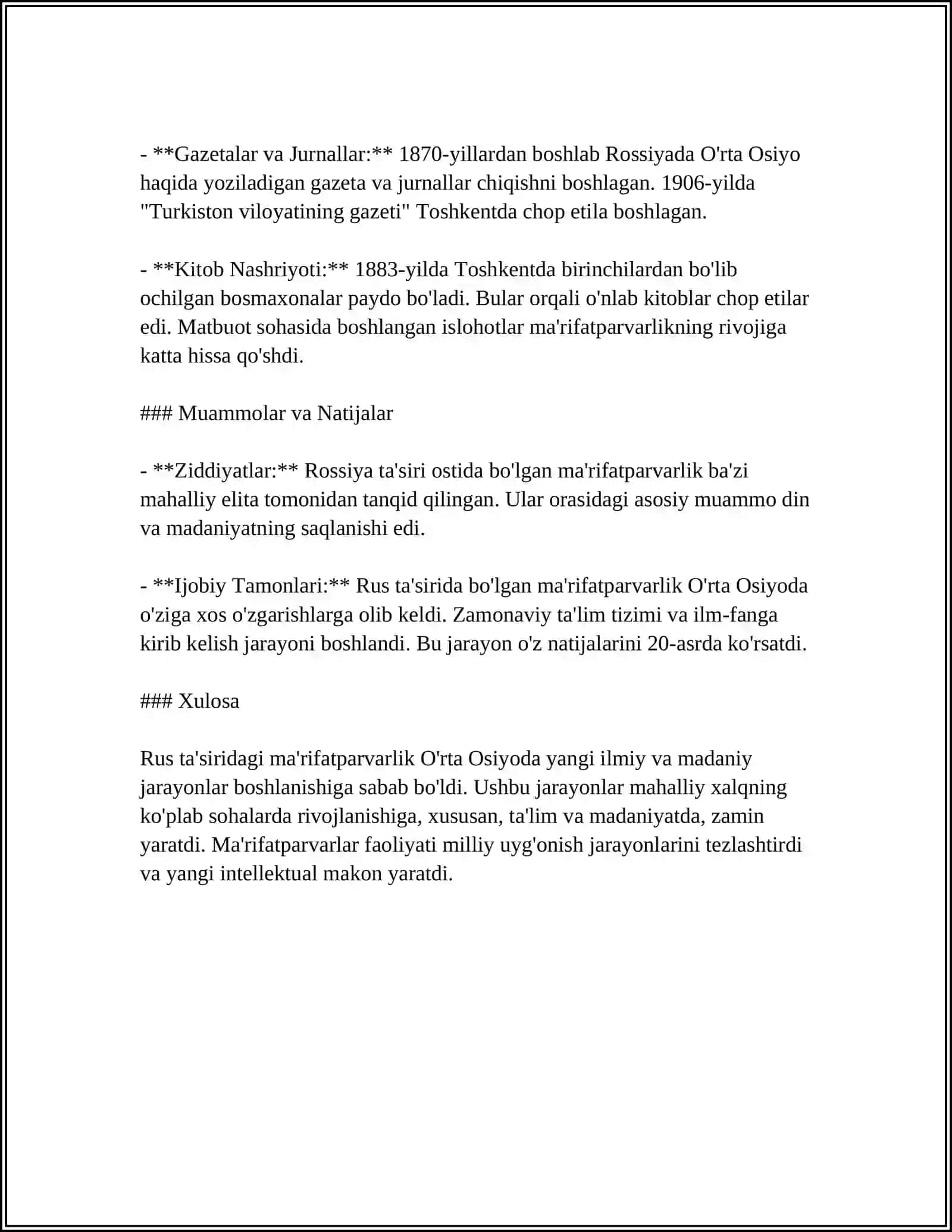 Rus ta'siridagi ma'rifatparvarlik 4