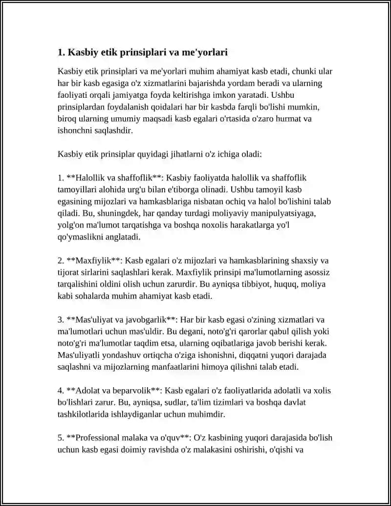 VETERINARYA MUTAXASSISLARINING PROFESSIONAL ETIKASI 4