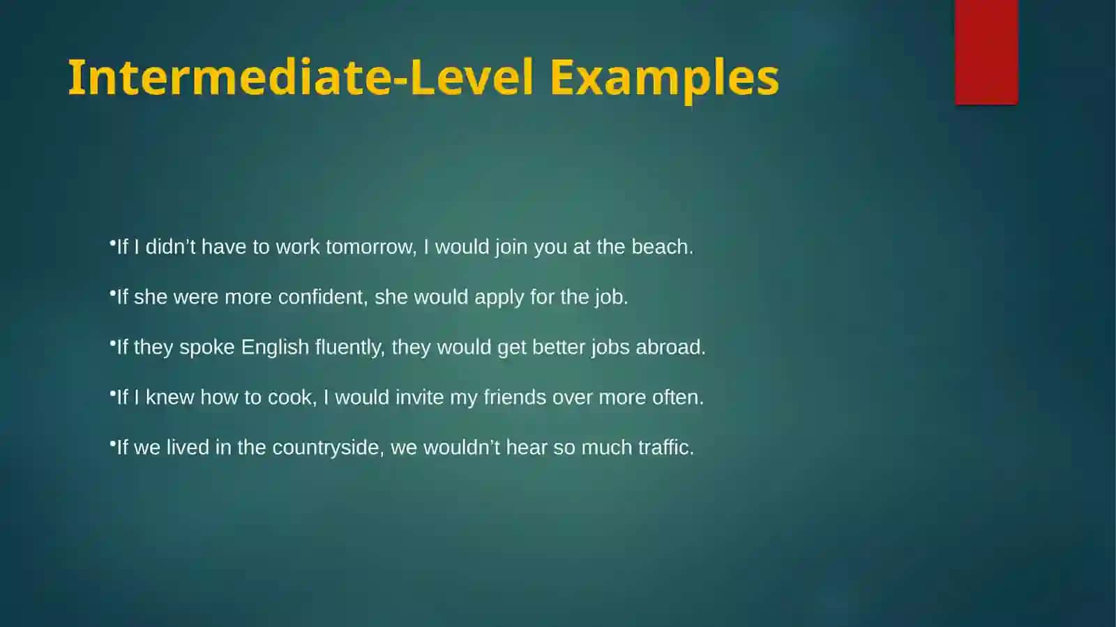 The Second Conditional 4