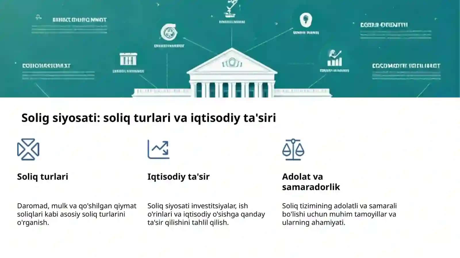 Moliya tizimi: kelajak yo'nalishlari 4