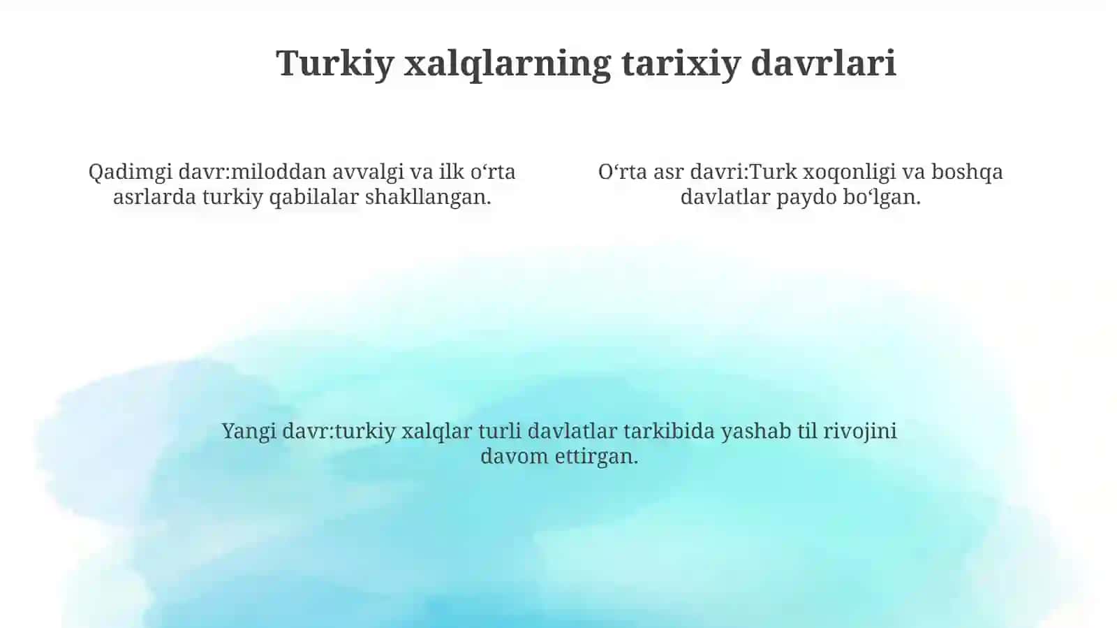 Turkiy xalqlarning tarixiy davrlari 4