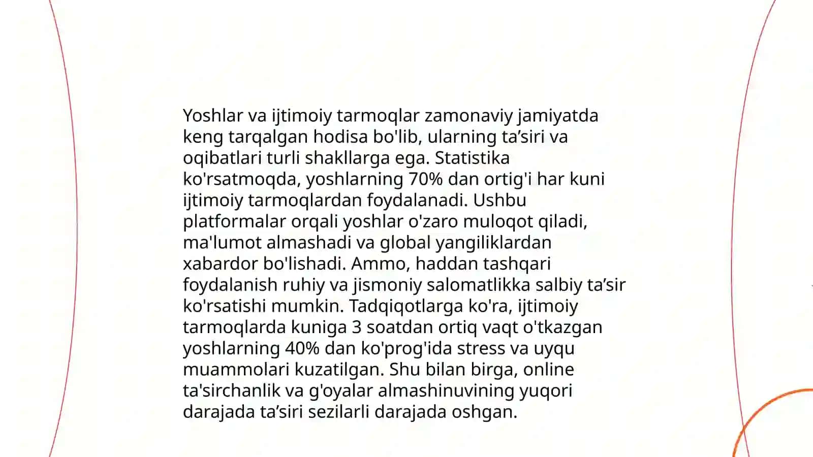 Ijtimoiy tarmoqlarning jamiyat turmushiga tasiri muommolari 4