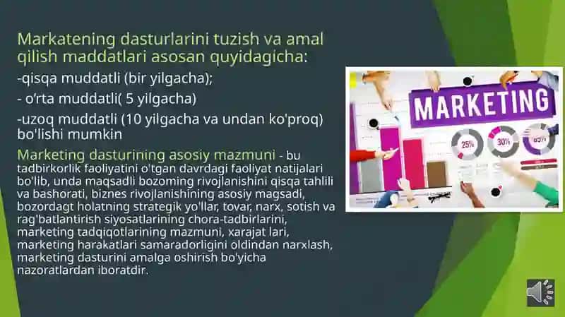 Marketing dasturi 4