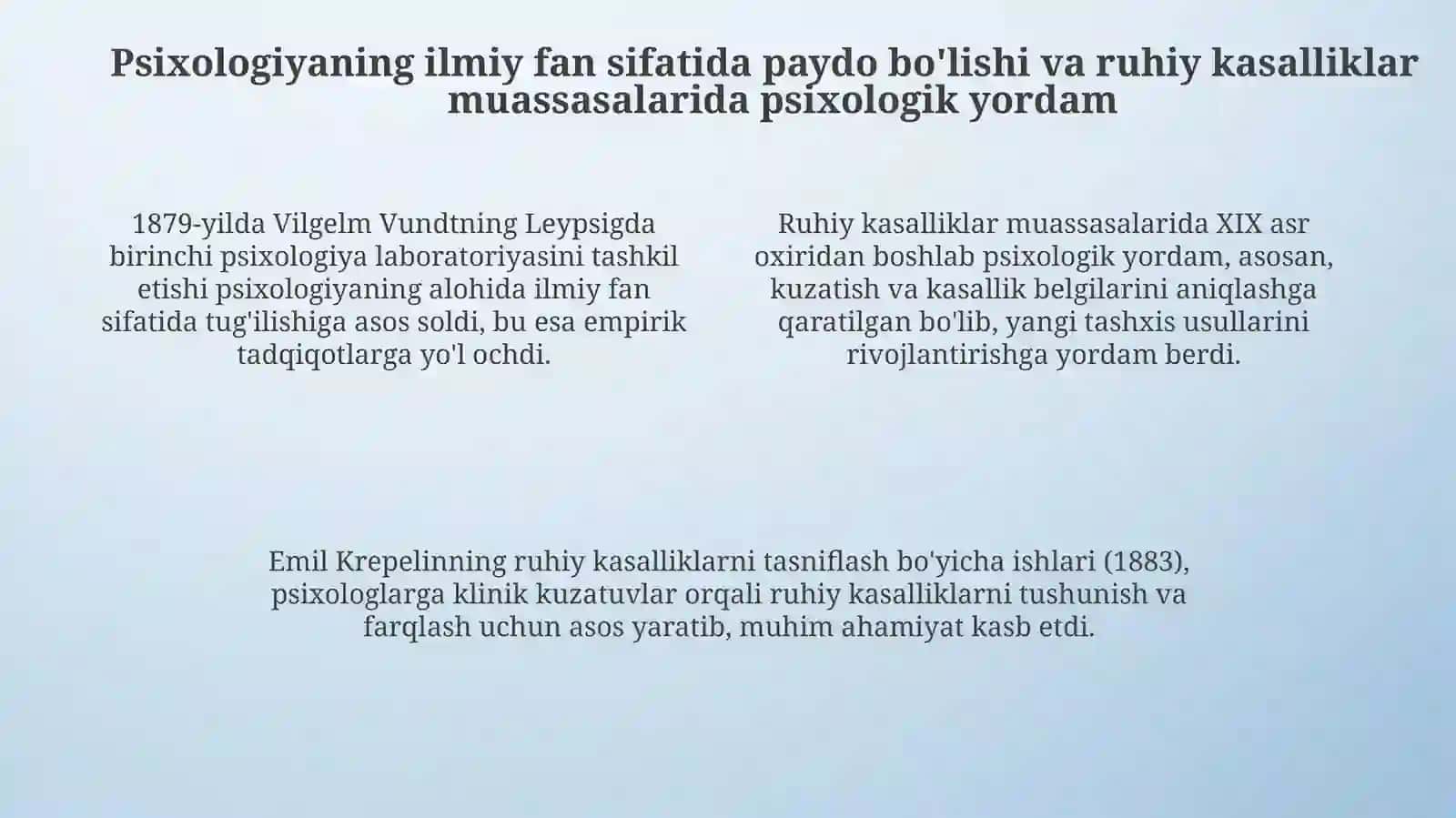 Psixologik xizmatni tashkil etish tarixi 4