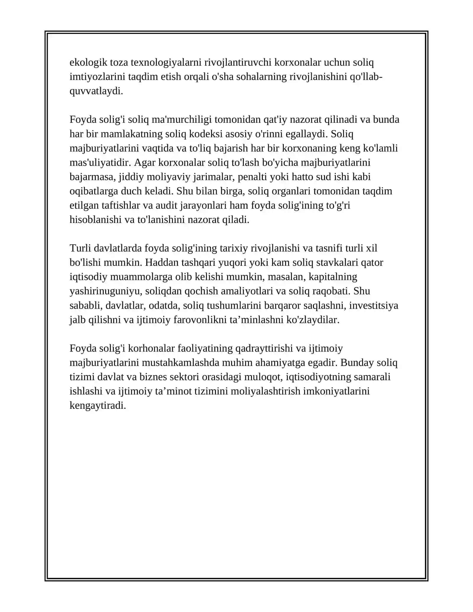 FOYDA SOLIGI TUSHUNCHASI 4