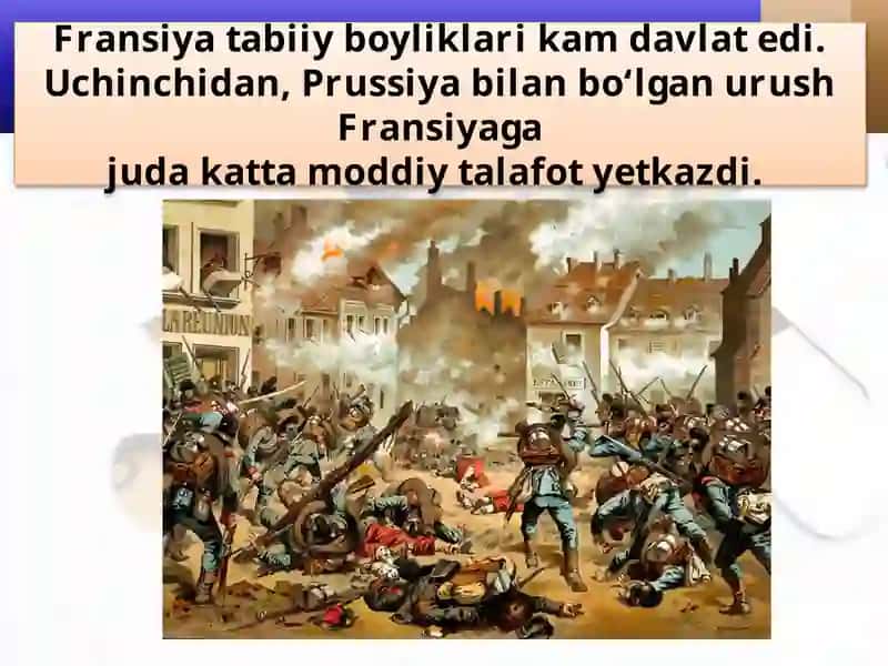 XIX asr oxiri — XX asr boshlaridaFransiyada iqtisodiy va siyosiy hayot 4