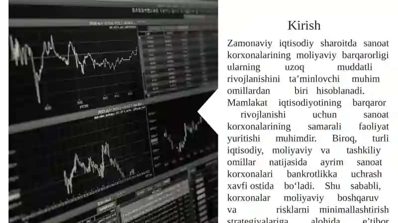 Sanoat korxonalarining iqtisodiy barqarorligini ta’minlash va bankrotlikning oldini olish yo‘llari 4