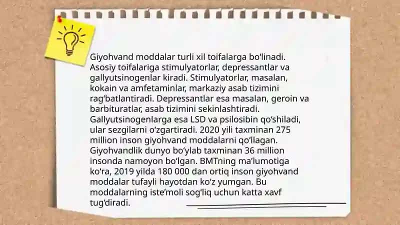 Giyohvandlik-davr vabosi 4