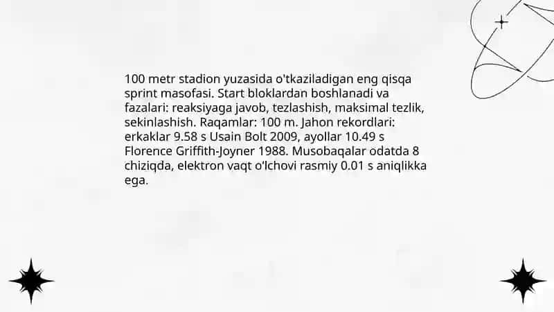 Yengil atletikada yugurish turlari 4