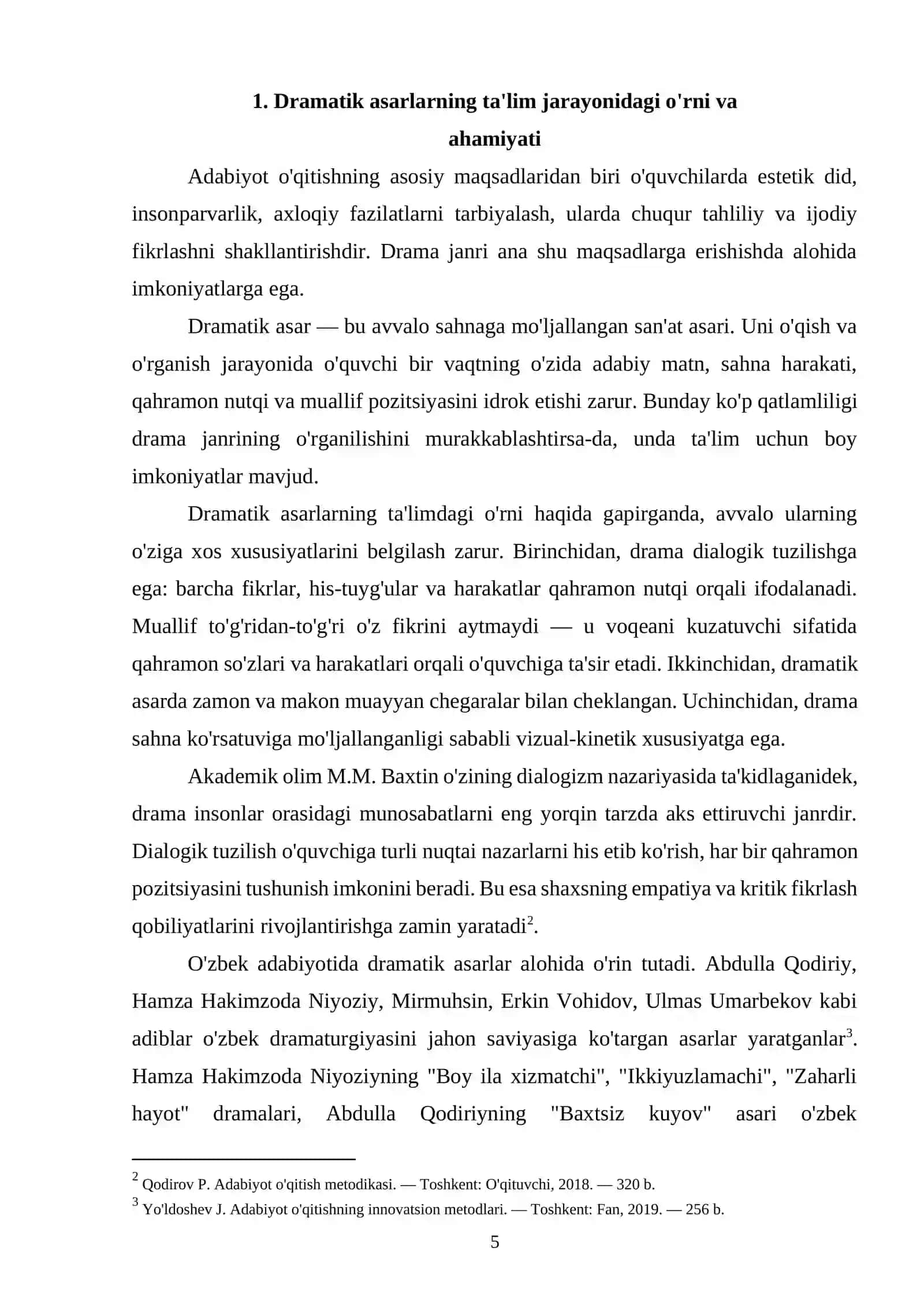 Dramatik asarlar bilan ishlashda ta‘limiy o‘yinlardan foydalanish 4