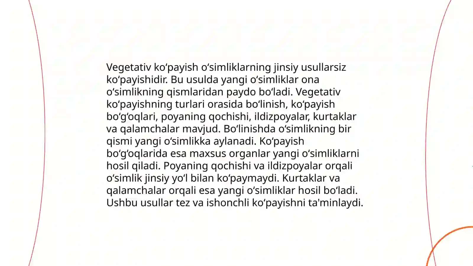 Oʻsimliklarning vegetativ koʻpayishini oʻrganish mavzusida loyiha ishi oʻtkazish metodikasi 4