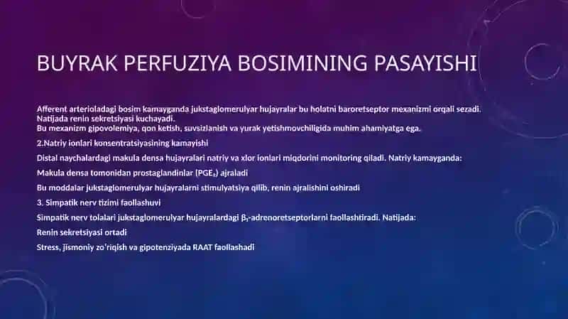 Renin–angiotenzin sistemasiga ta’sir qiluvchi yangi dori vositalar 4