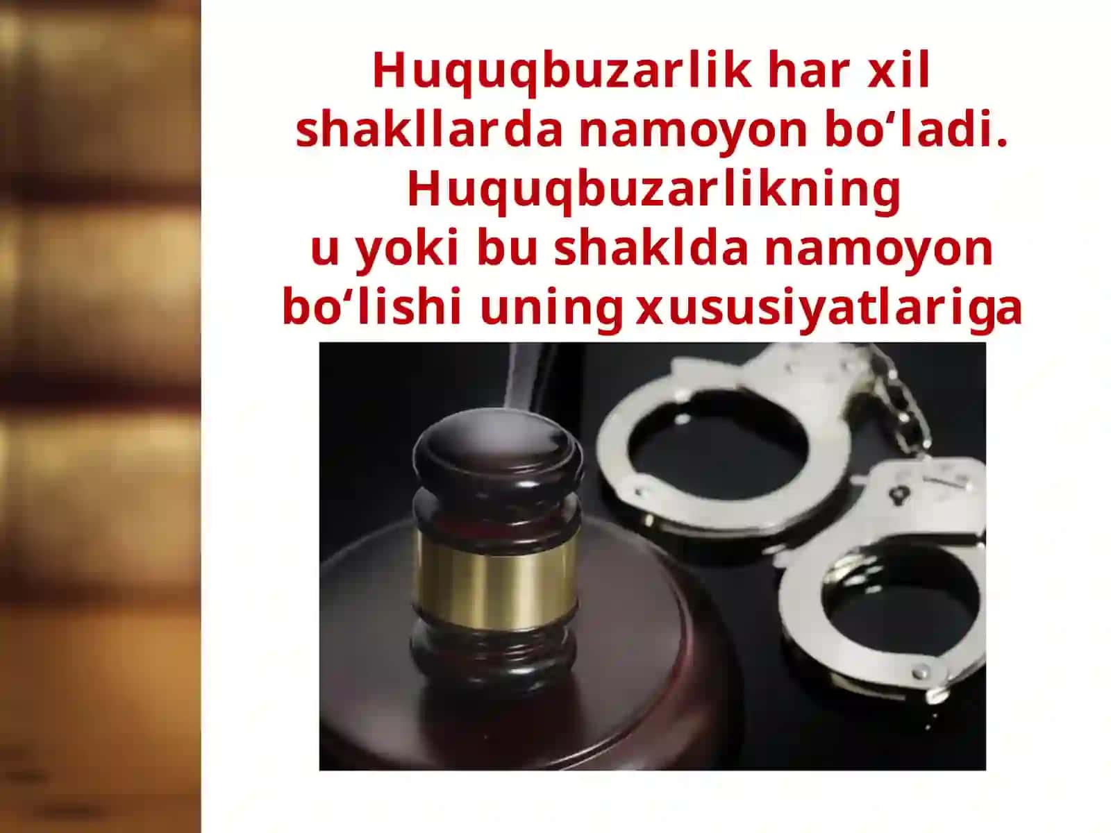 Huquqbuzarlik sababi va oldini olish 4
