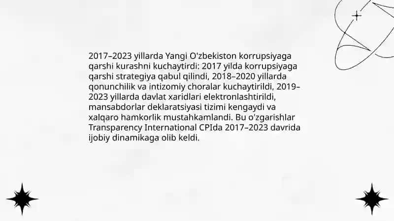 Yangi O'zbekistonning Ijtimoiy, Siyosiy, Iqtisodiy Hayotida Roy Berayotgan Ozgarishlar 4