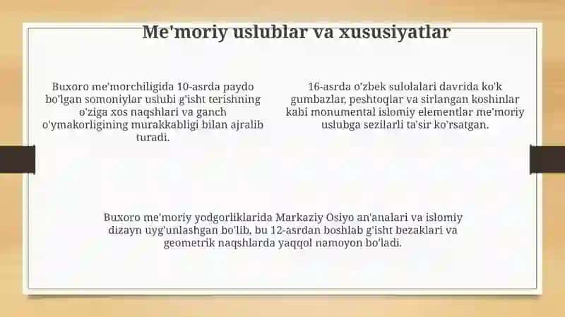 Buxorodagi memori obidalar 4