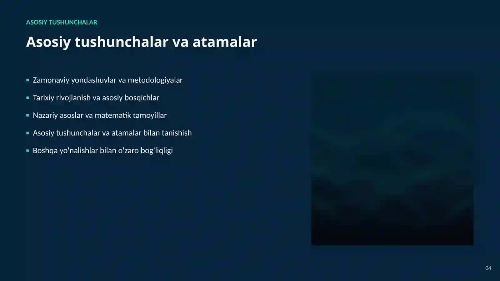 SUN'IY INTELLEKT • AI VA BULUTLI TEXNOLOGIYALAR 4